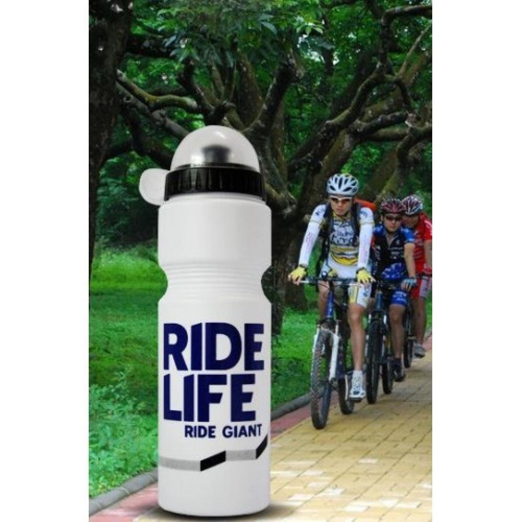 TaffSport Botol Minum Olahraga Sepeda Ride Life Logo 750ml - 30A11