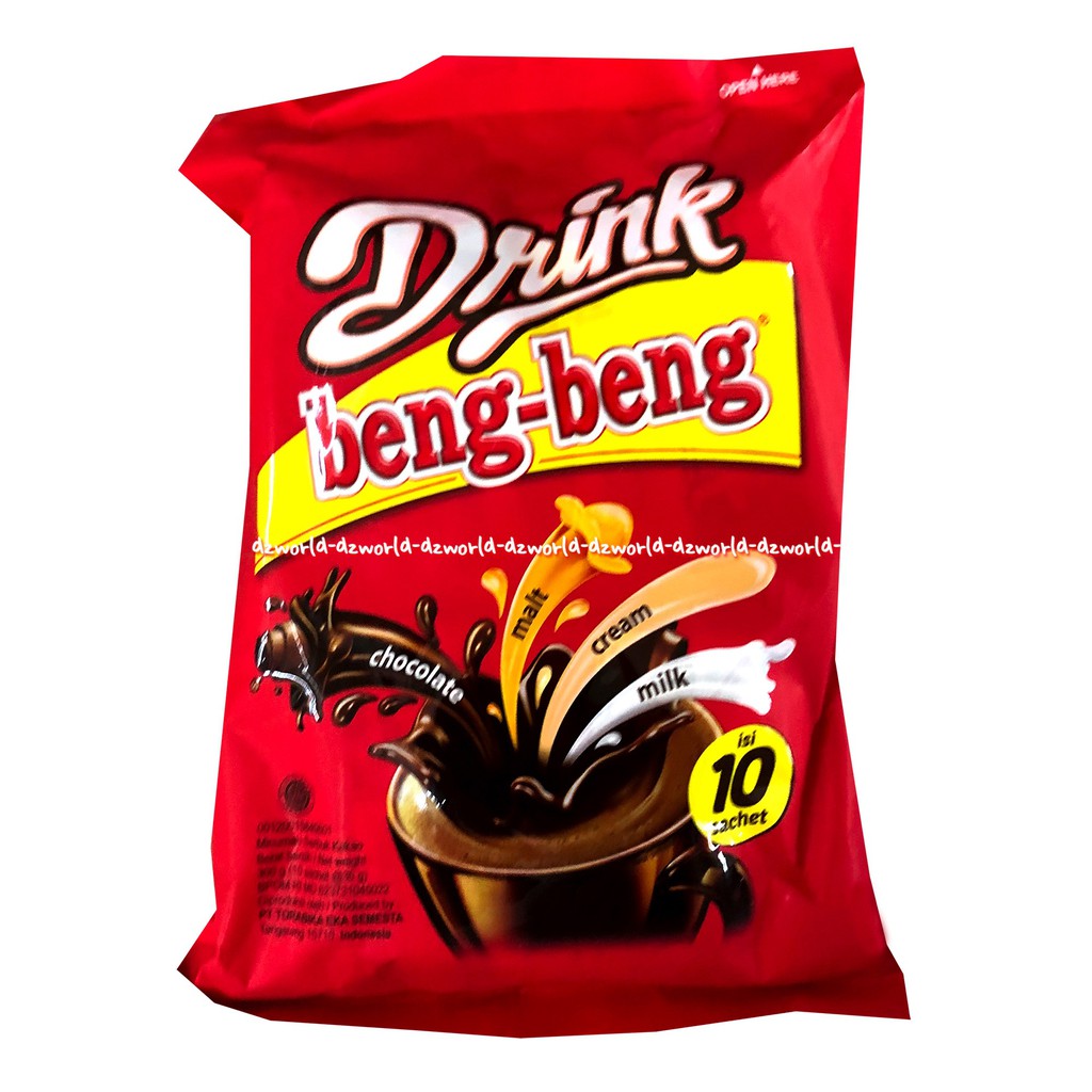 Drink Beng Beng isi 10sachet Inside Chocolate Milk Minuman Coklat Instan Kemasan Cokelat Bubuk Bengbeng