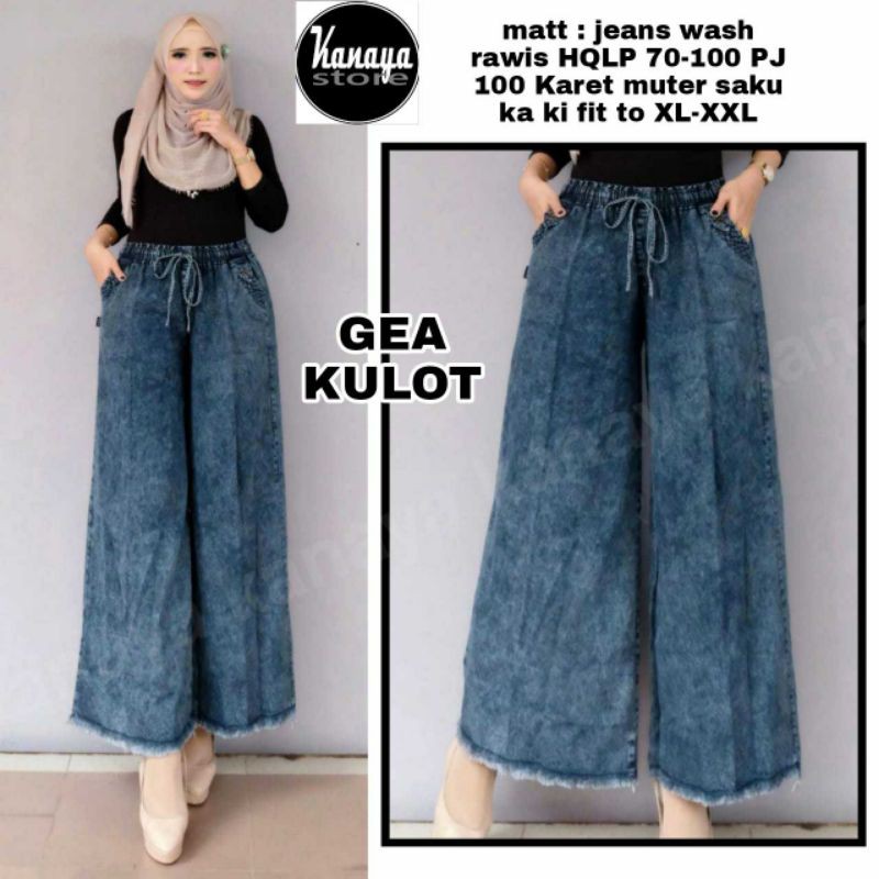 kulot wanita gea KNY