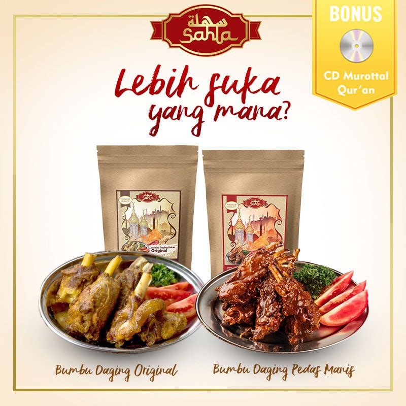 

BUMBU DAGING BAKAR [Official Distributor] Free CD Murottal