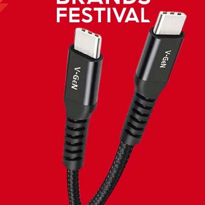 V-Gen Type-C to Type-C Cable Fast Charging 3,1A CT1-20 ORI