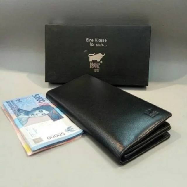 Dompet Panjang Kulit Asli Pria Braun Buffel