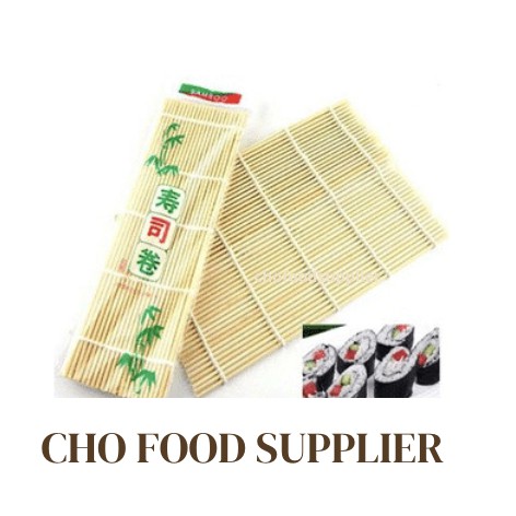 SUSHI MAT BAMBOO / ALAT GULUNGAN KIMBAB / JAPANESE ROLL ROLLER