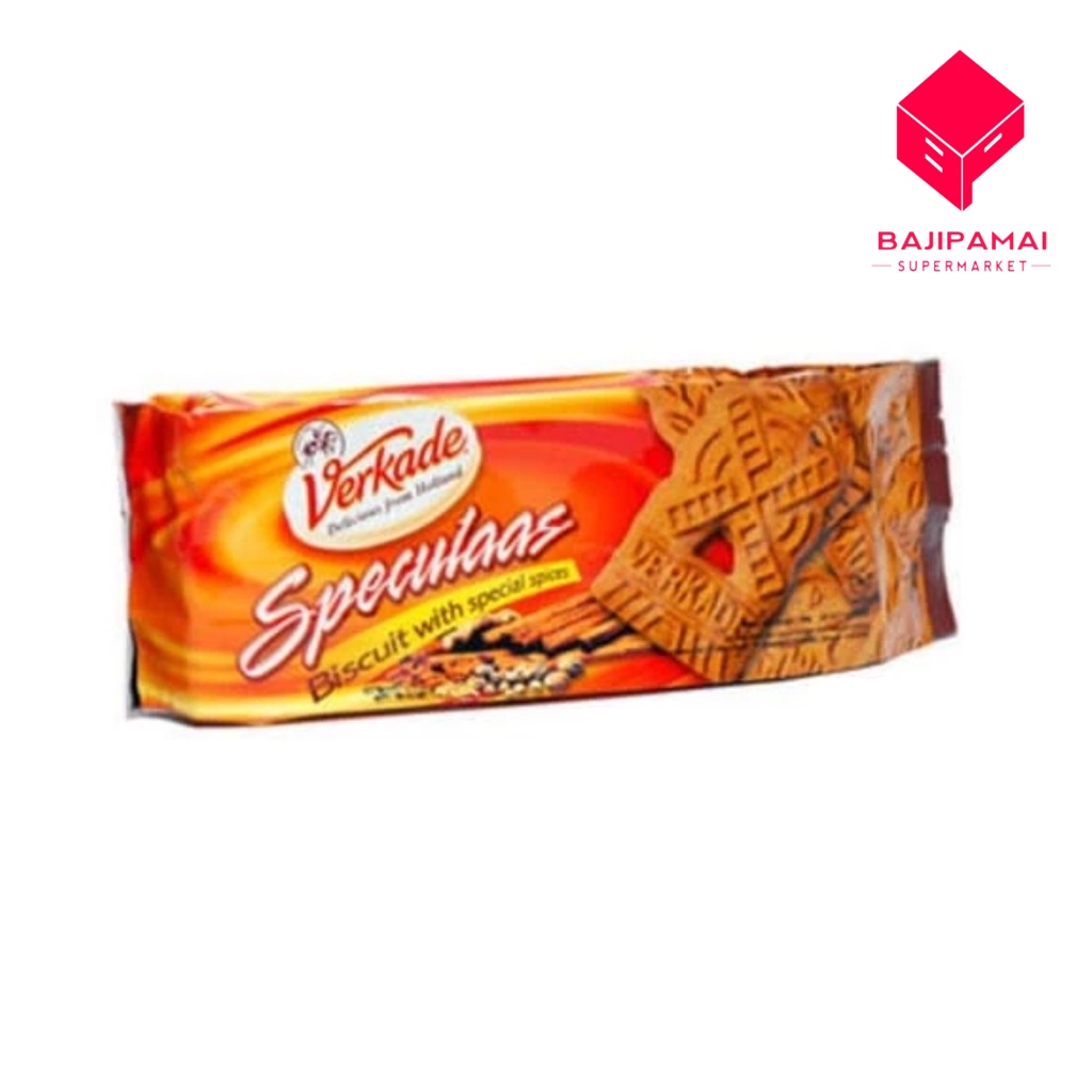 

VERKADE SPECULAAS BISCUIT WITH SPECIAL SPICES 200GR