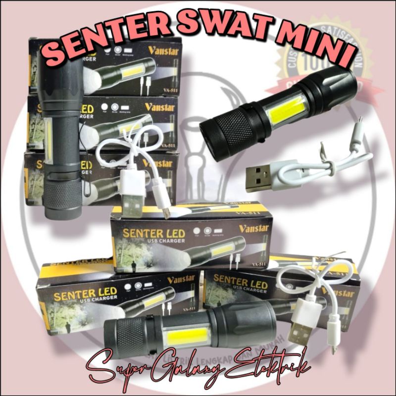 Senter SWAT mini (Sangat Terang dan Praktis)