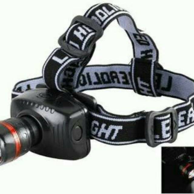 Headlamp / senter kepala / lampu zoom fokus