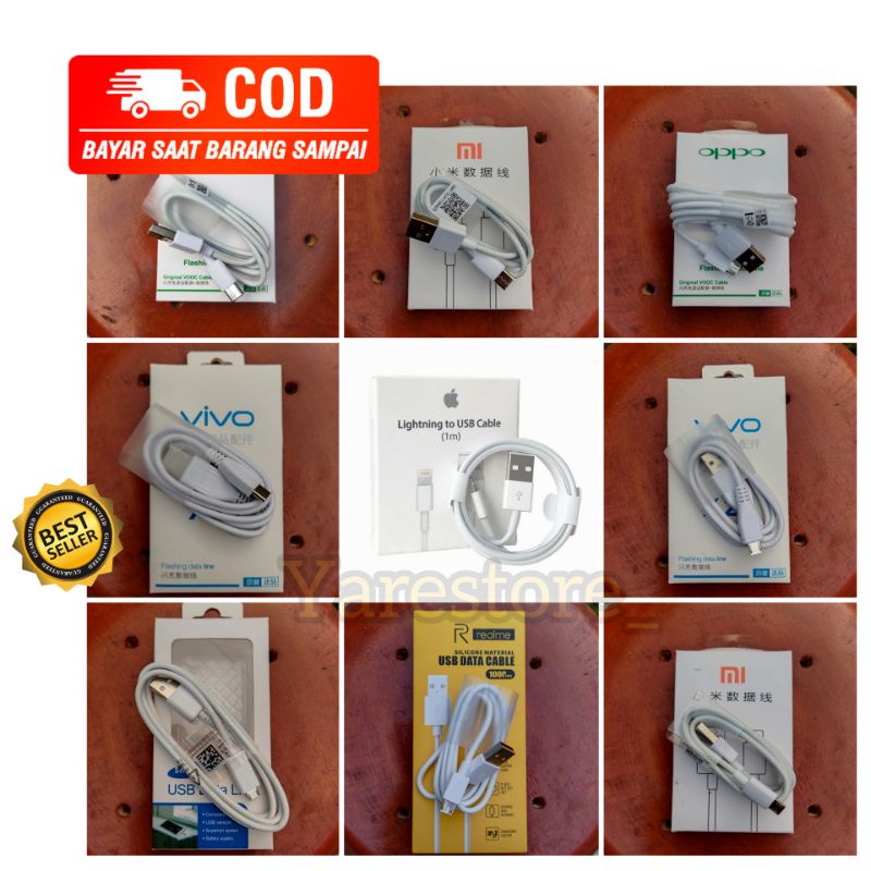 Jual Kabel Data Micro Usb & Type C ORIGINAL MURAH | Shopee Indonesia