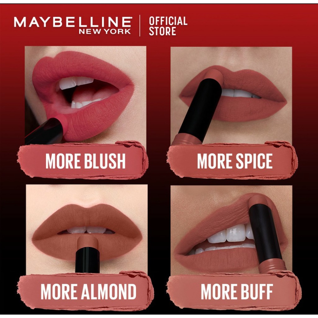 Maybelline Color Sensational Ultimatte Slim Lipstick - Lipstik Make Up