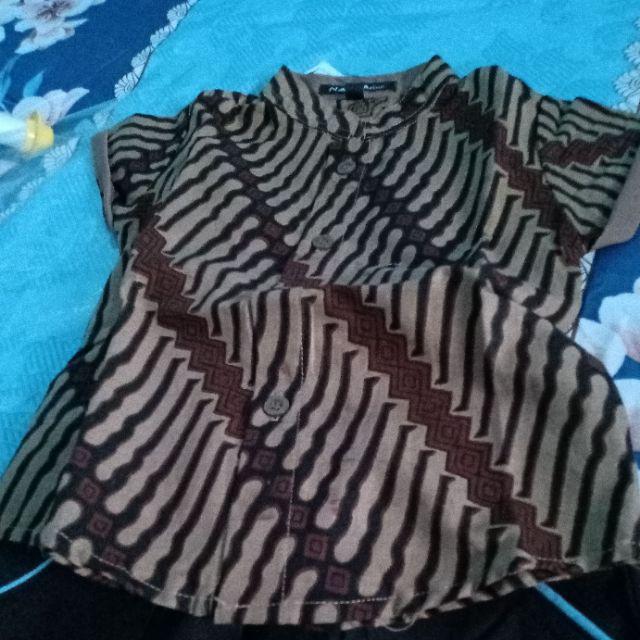 Kemeja Batik Anak Dan Dewasa