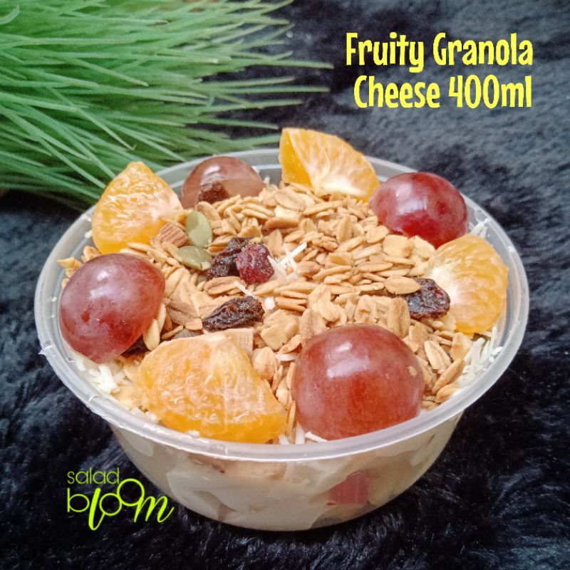 

Salad buah Topping Granola