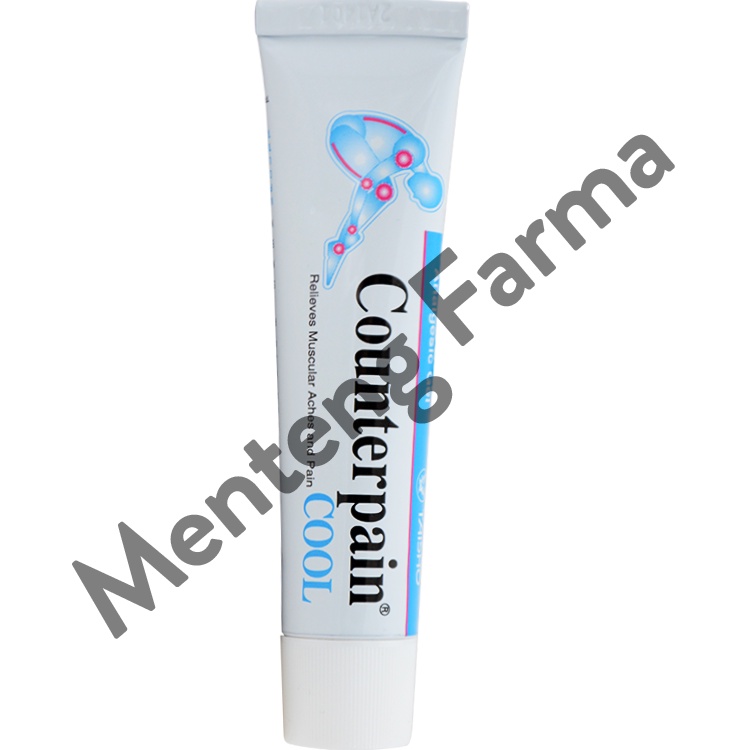 Counterpain Cool 15 Gr - Gel Analagesik Pereda Nyeri Otot Keseleo Memar dan Punggung