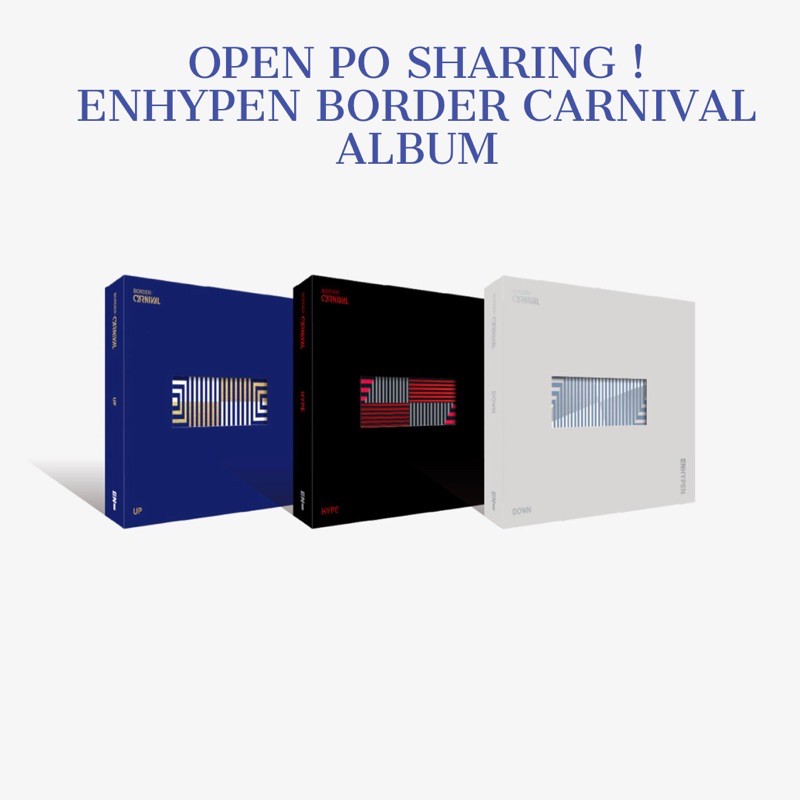ENHYPEN - BORDER CARNIVAL ALBUM (SHARING)