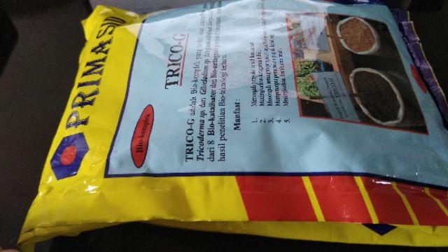 Fungisida Biologis Organik Trico-g 500gram Obat Layu Bakteri Fusarium