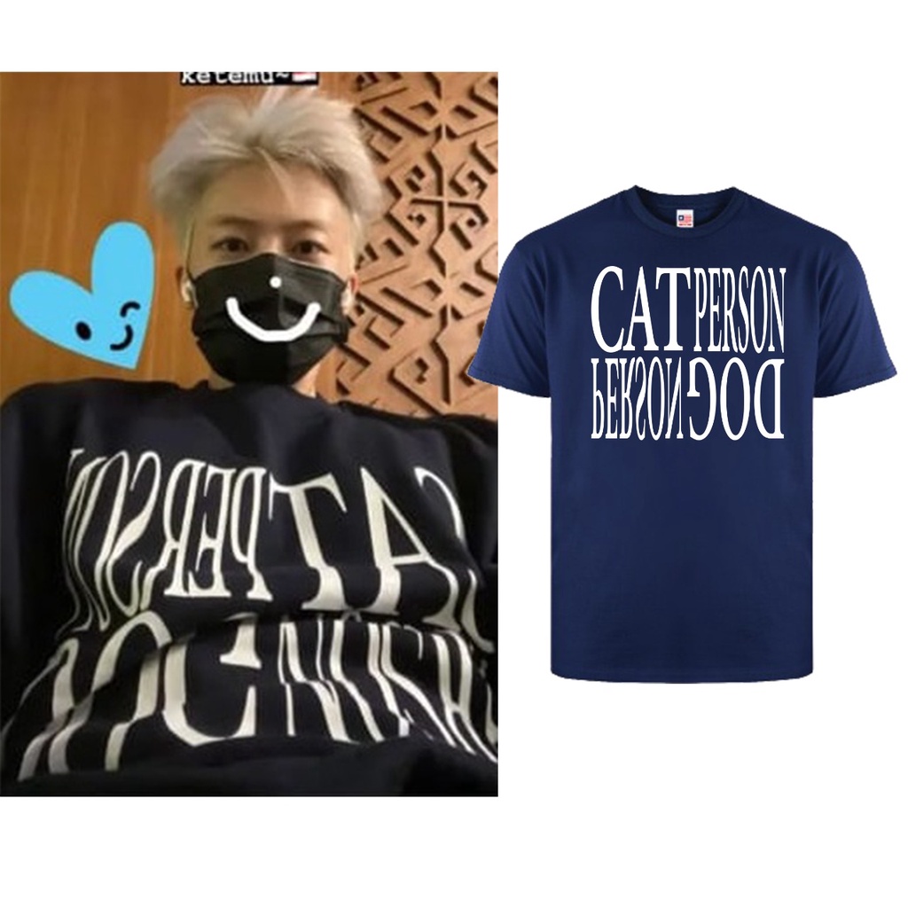 Kaos nct jaemin cat person