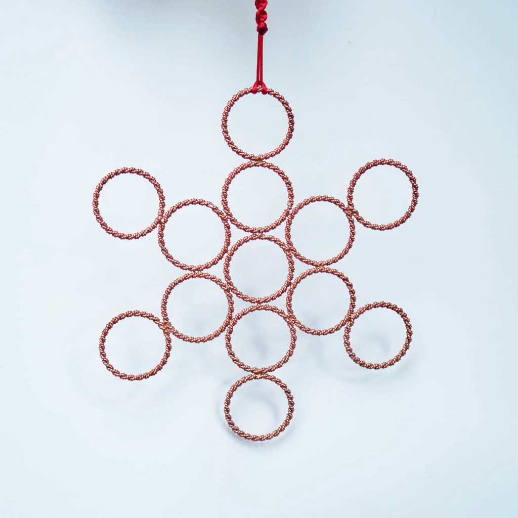 THE FRUIT OF LIFE ( 13 TENSOR RING FOR GEOPATHIC STRESS )
