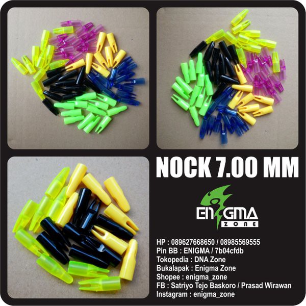 

Murah Nock 7.00 mm, Plastic, Arrow, Panah, Panahan, Archery, EnigmaZone Super Seller