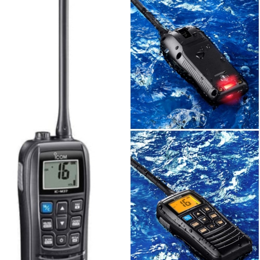 HT ICOM IC-M37 VHF MARINE RADIO IC M37