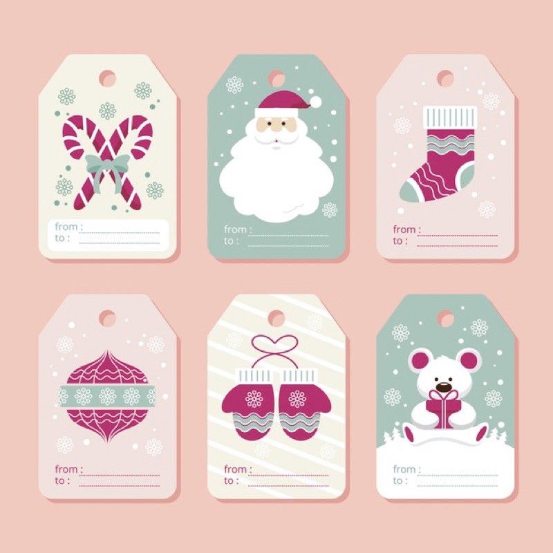 

CHRISTMAS TAG//TAG NATAL (isi 50 pcs)