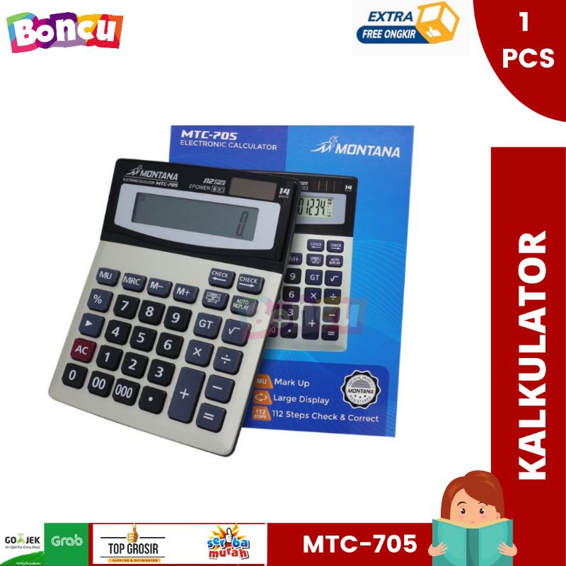 

MONTANA Calculator / Kalkulator Montana MTC 705 / 14 Digits BEST SELLER
