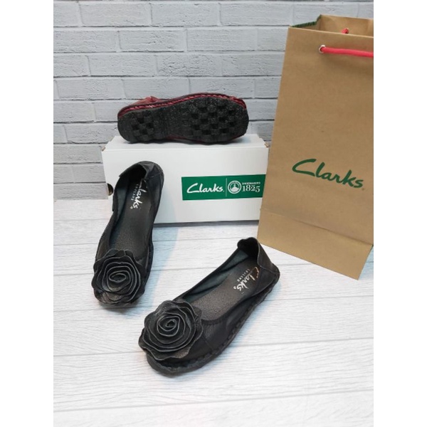 SEPATU KULIT CLARKS RG 2016 ROSE / SEPATU KANTOR / SEPATU KERJA WANITA