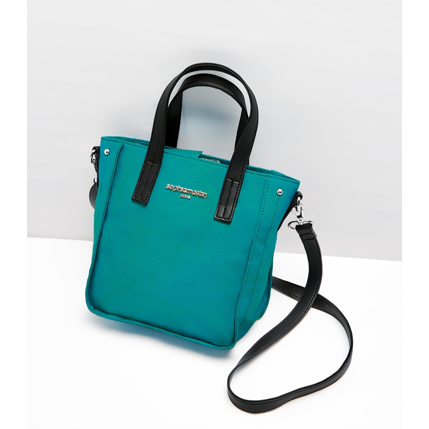 CAROLIE BAG Sophie Martin Sophie Paris Tas selempang wanita nylon hijau promo Tas kerja wanita