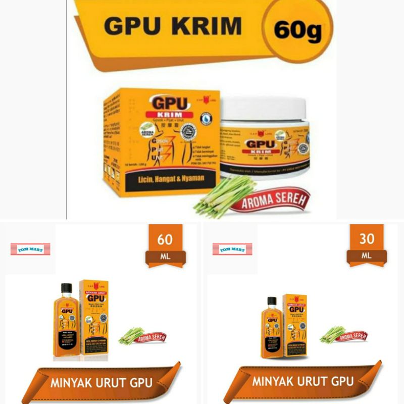 GPU CREAM SEREH | GPU SEREH OIL