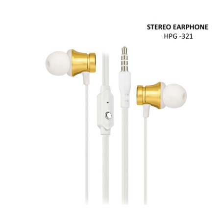 Handsfree Headset Stereo Earphone Pro HPG-321