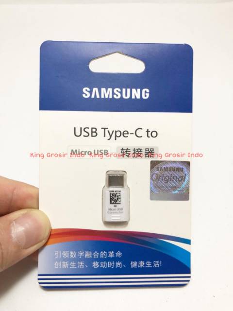 Connector Samsung Micro Usb Ke Type C Original 100% Sambungan Charger Micro Ke Type C