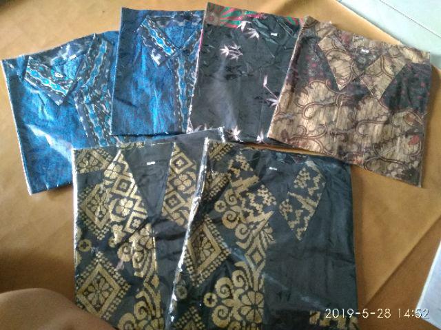 Kemeja Batik Pria/baju Batik Pria/hem Batik Pria/modern Batik/ Motif Senosakti