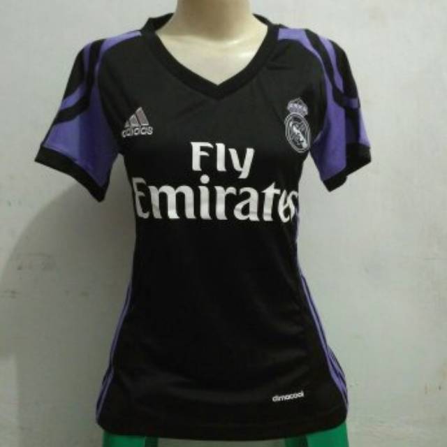 Jersey grade ori ladies Real Madrid 3rd 2016/17
