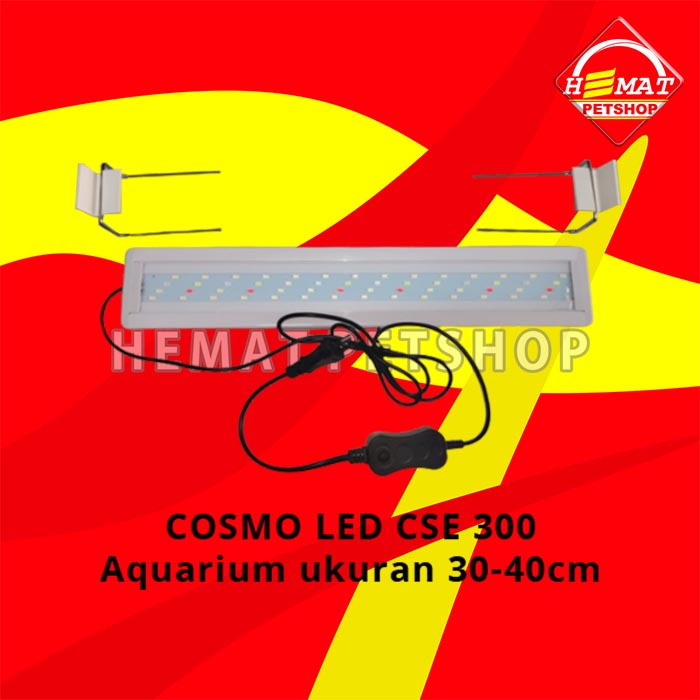 LAMPU HIAS AQUARIUM CS-E600 CS-E300 / COSMO LED CSE 600 CSE 300 FISH T