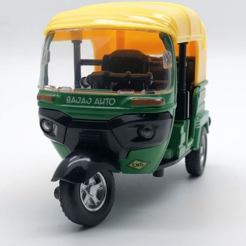 Diecast Bajaj BBG Alloy - Mainan Miniatur Mobil Bajay Roda 3 Koleksi