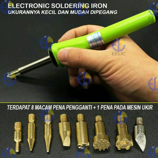 Solder Ukir Kayu Daya 30 Watt