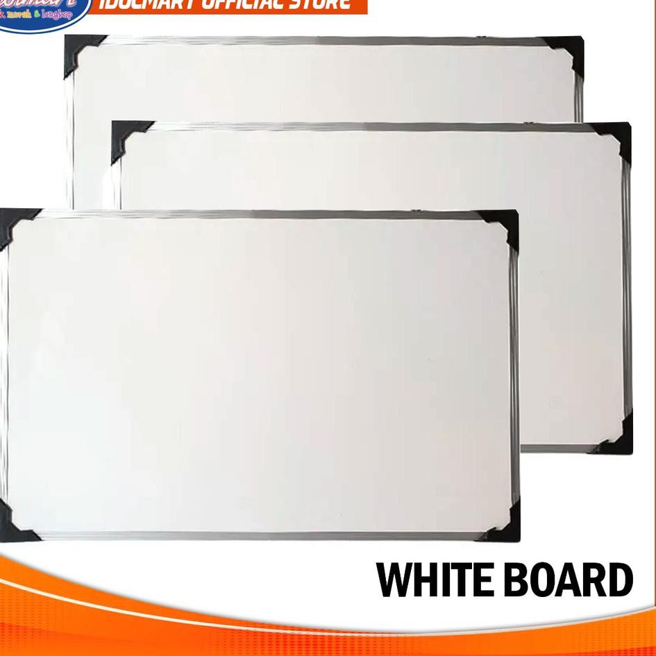 

Diskon s/d 50% IDOLMART Whiteboard Papan Tulis Putih Ukuran 40x80 - Murah Surabaya