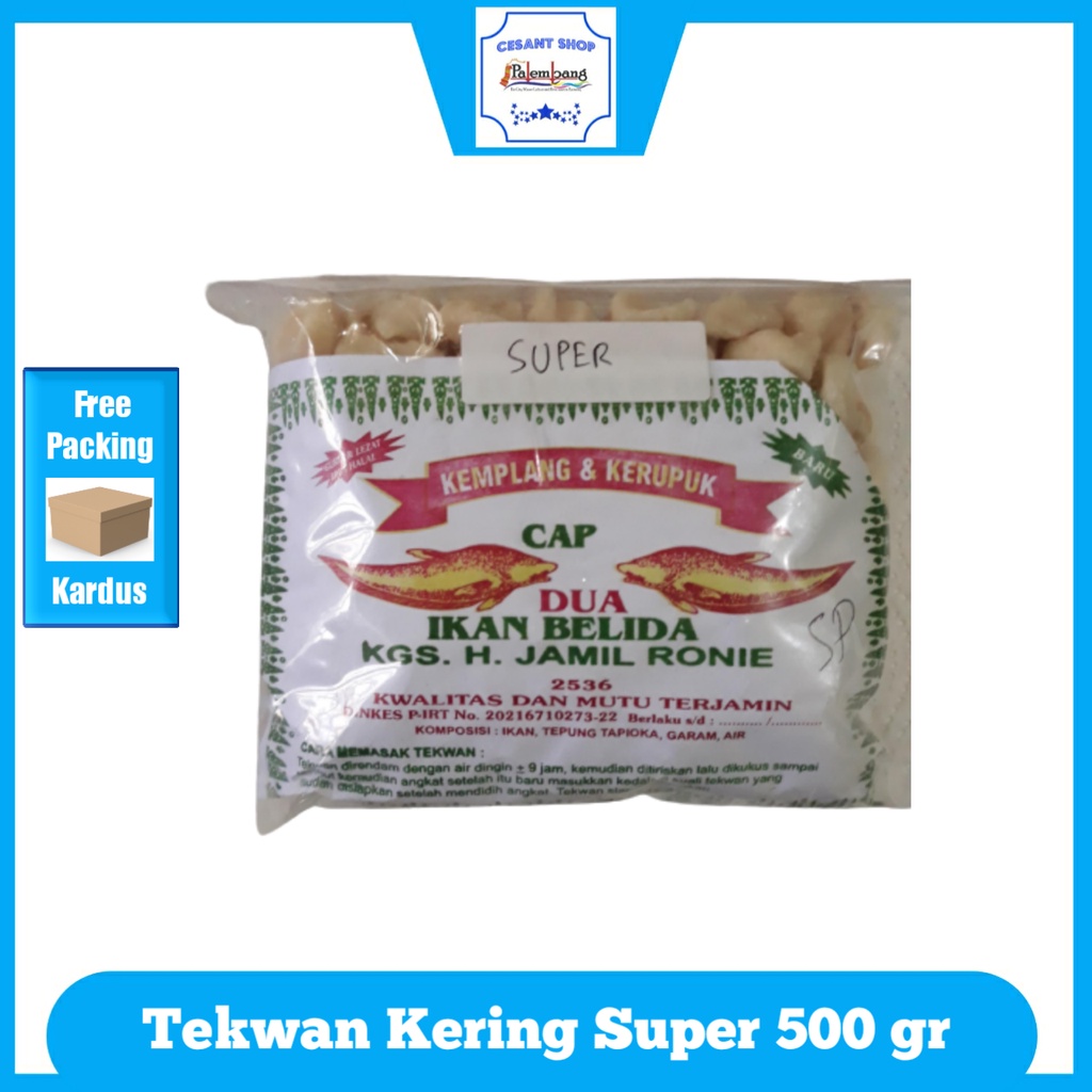 

CSP [550 gr] Tekwan Kering Palembang 500gr