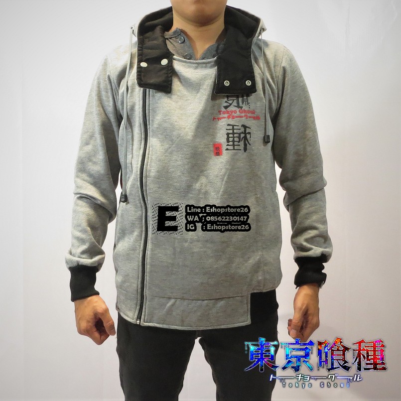Jaket Tokyo Ghoul - Jaket Harakiri Anime Tokyo Ghoul - Jaket harakiri tokyo Ghoul 01