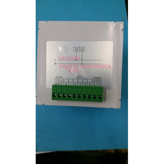 DIGITAL AC VOLTMETER KDE