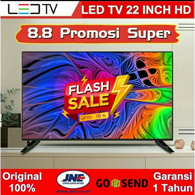 Murah Sivatel TV LED 22 inch HD tv Multi Fungsi
