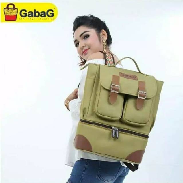Gabag Cooler Bag GAIA - Single Sling Compartment - Tas ASI free icelgel 500gr