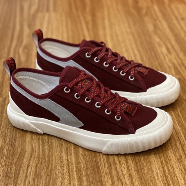 Trust Footwear Heroes Low Maroon