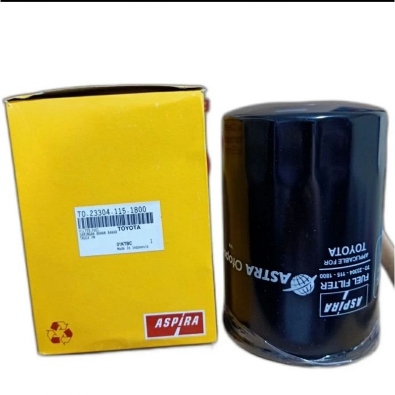 Filter Saringan Solar Atas Hino FM321 / FM 321 - ASPIRA TO-23304-115