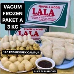 Pempek Lala 26 Ilir Palembang Isi 120 pcs [ VACUM FROZEN ]