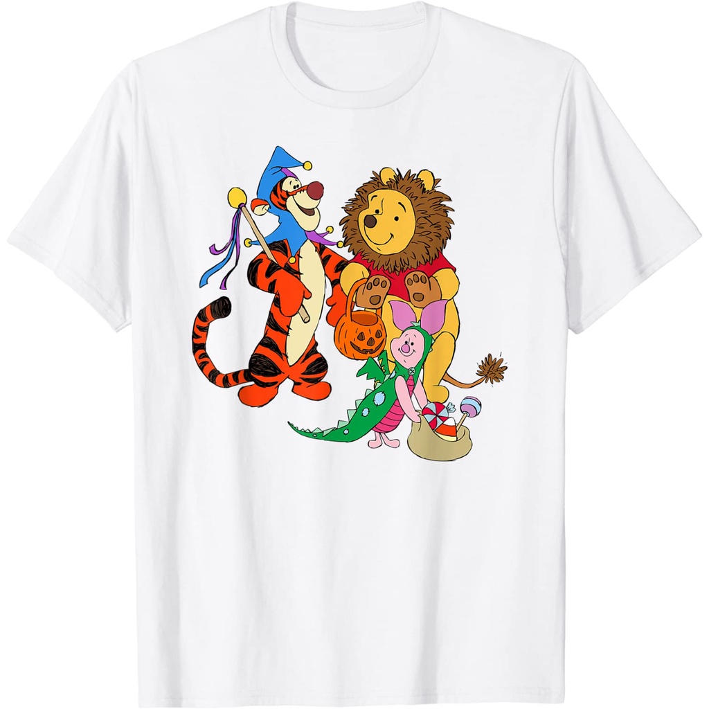 Kaos Anak Disney Halloween Winnie the Pooh Costumed Trio T-Shirt