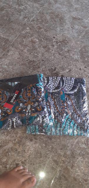 Bswart Batik Hrb026 Kenongo Hem Pendek Padi Pekalongan M L Xl Batik Pria Murah Modern Grosiralkhalis