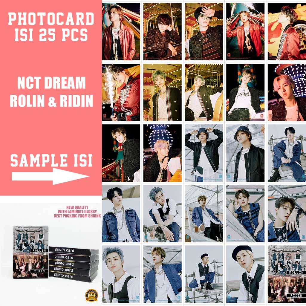 photocard nct dream 1pack isi 25pcs (cod)