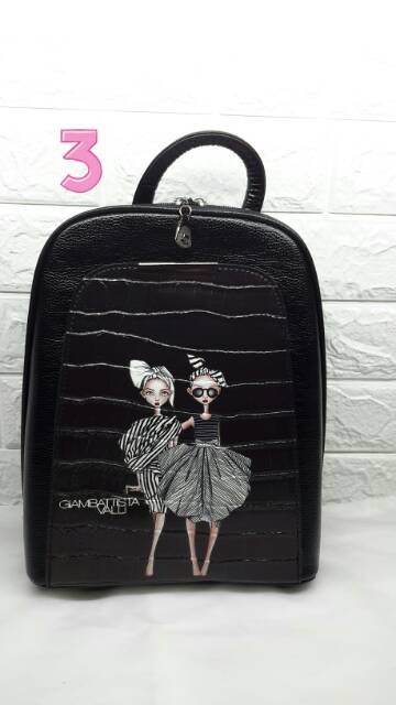 Ransel lukis fashion / ransel lukis import