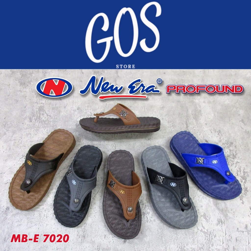 gos NEW ERA MB E 7020 SANDAL JEPIT PRIA Sandal Karet Pria Distro Casual Sandal Pria Keren Terbaru Sendal Selop