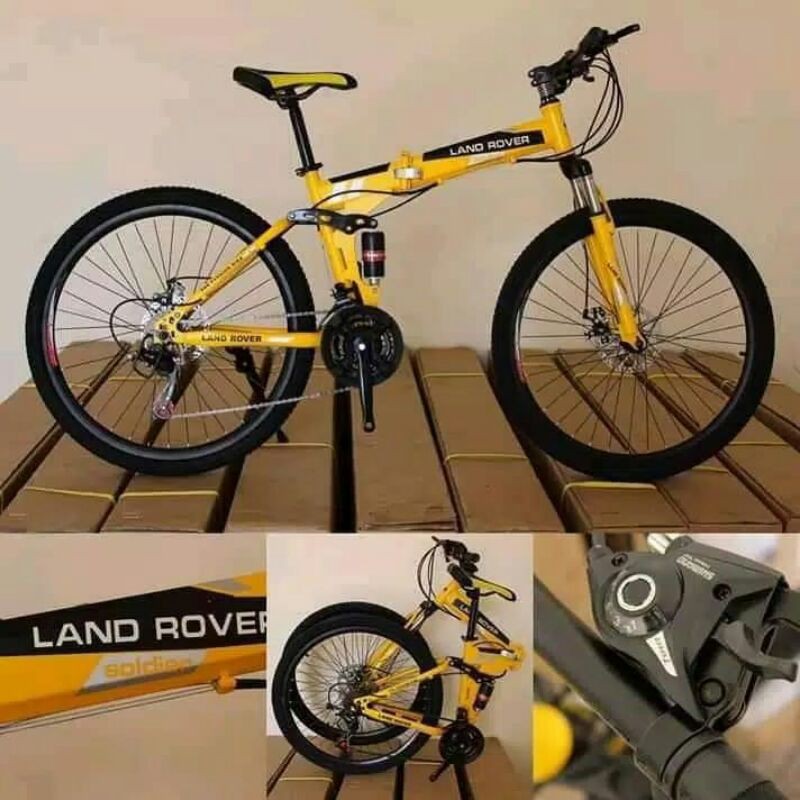 Sepeda Gunung Lipat MTB Carbon Steel (IMPORT)