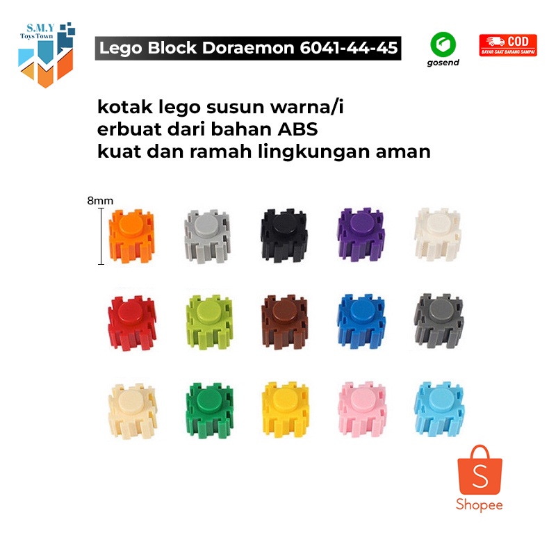 SMY  Mainan Nano Block 6019-26-39 - Bricks Education  Nano Block / Mainan Balok 3D-3