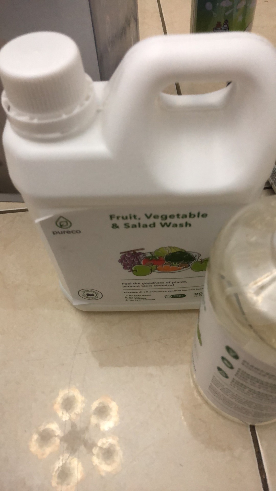 Pureco Liquid Fruit Veggie And Salad Wash 900ml